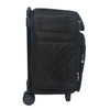 Collapsible Rolling Scrapbook & Featherweight Case, Black Quilted