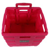 Collapsible Rolling Craft Cart with Lid – Pink
