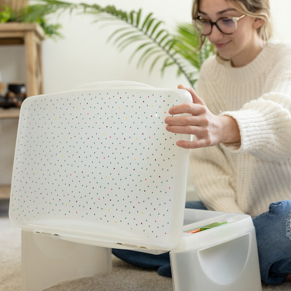 Everything Mary Lap Desk w/ Triangles