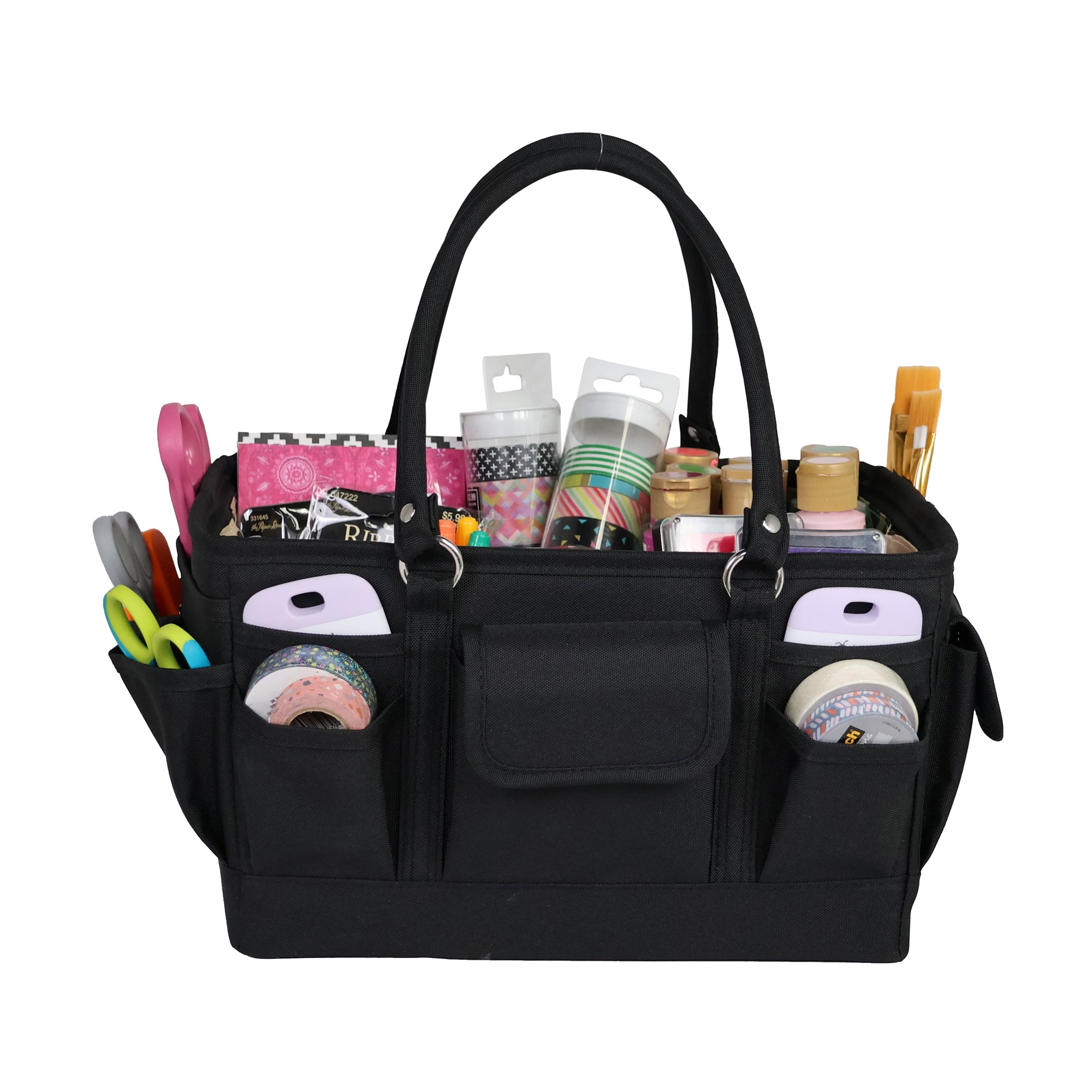 Craft Bag JJRING Craft Organizer Tote Bag For Art Storage, Caddy