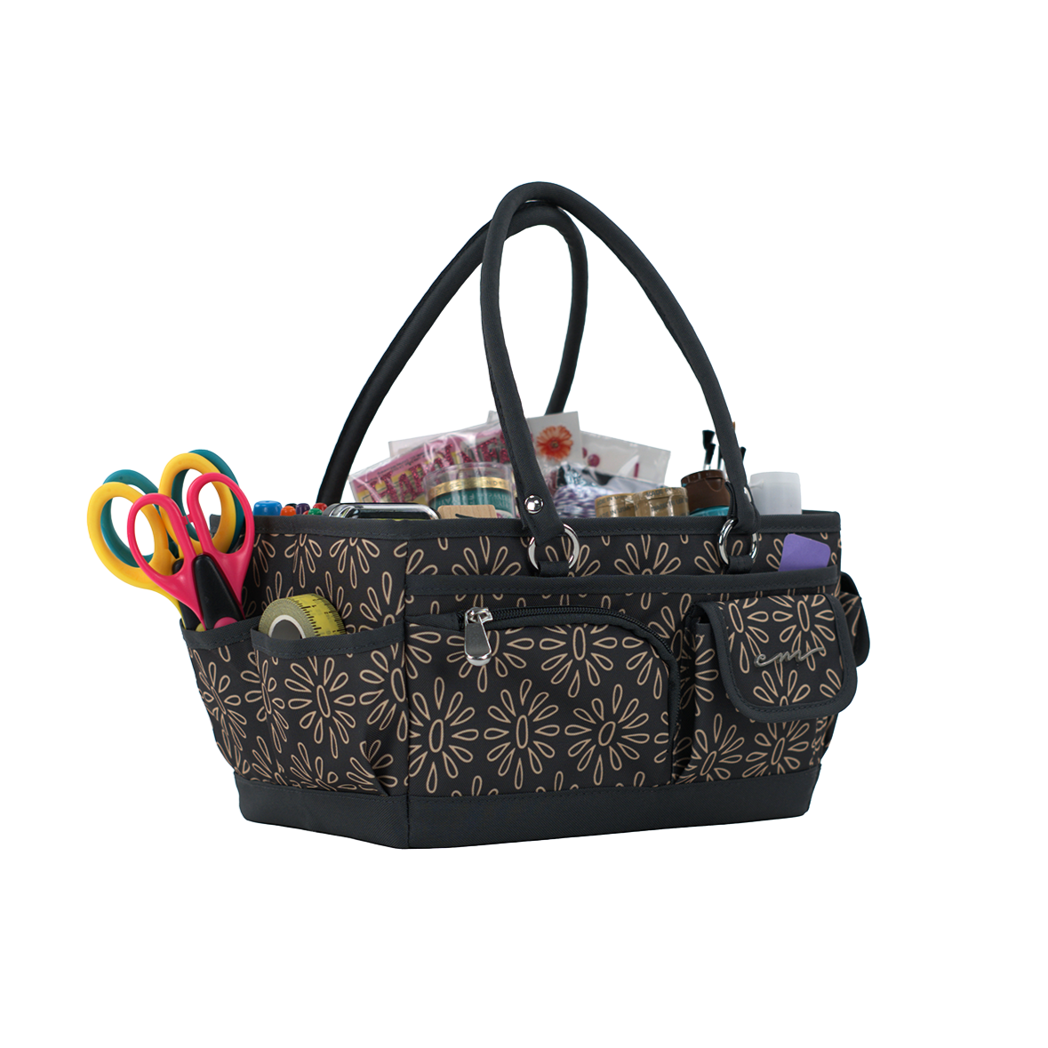 Everything Mary Store N Tote | Tan Floral