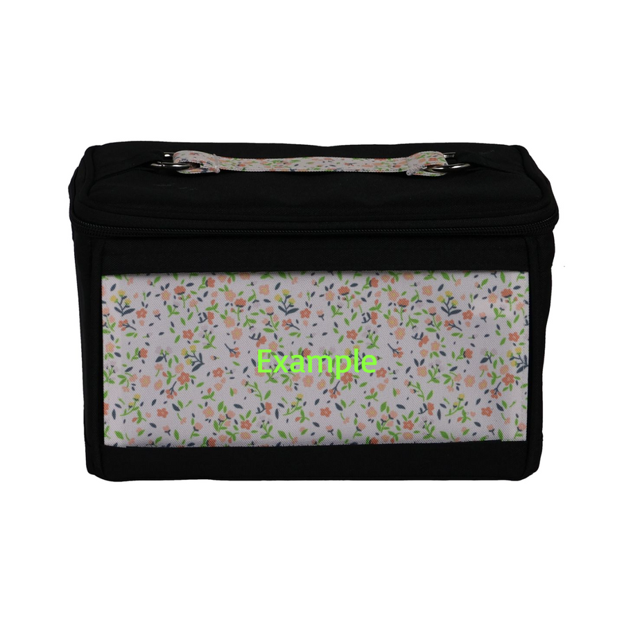 Custom Small Pastel Floral Sewing Kit Organizer