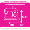 Everything Mary Jumbo Rolling Sewing Case | Floral