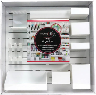 Everything Mary Wall Organizer – Customizable Craft Storage Solution with Hooks, Trays, & Holders