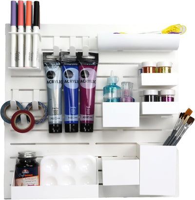 Everything Mary Wall Organizer – Customizable Craft Storage Solution with Hooks, Trays, & Holders