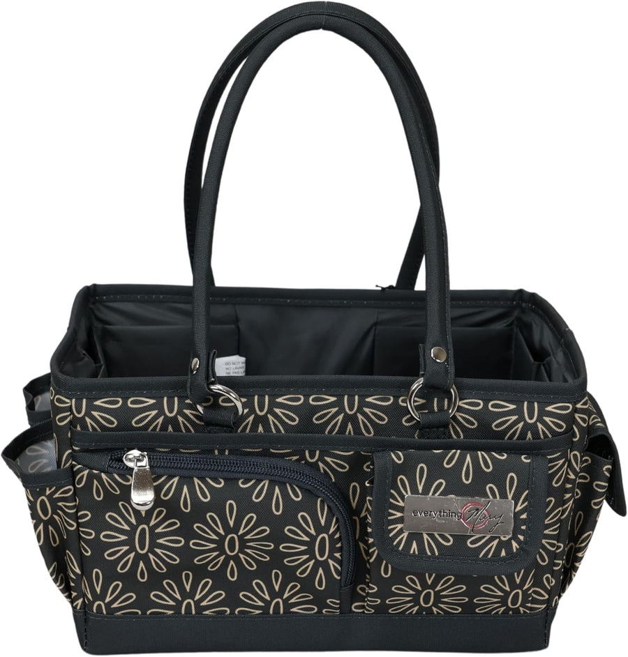 Everything Mary Store N Tote | Tan Floral