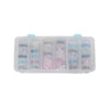Everything Mary Clear Bead Storage Case with 28 Removable Jars – Portable Organizer for Beads, Jewelry, and Craft Supplies