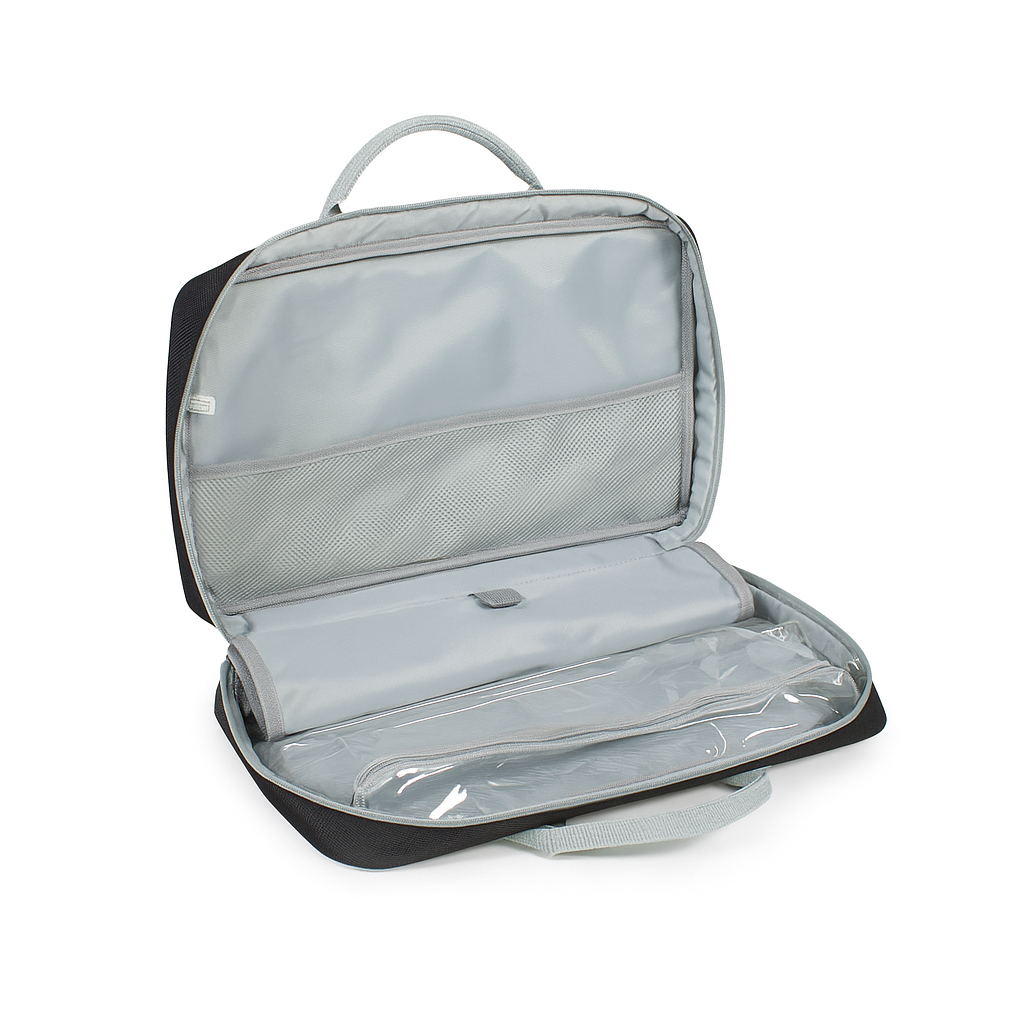 Everything Mary Art Supply Organizer Case with Brush Roll – Travel Pencil Pouch & Craft Storage for Makers