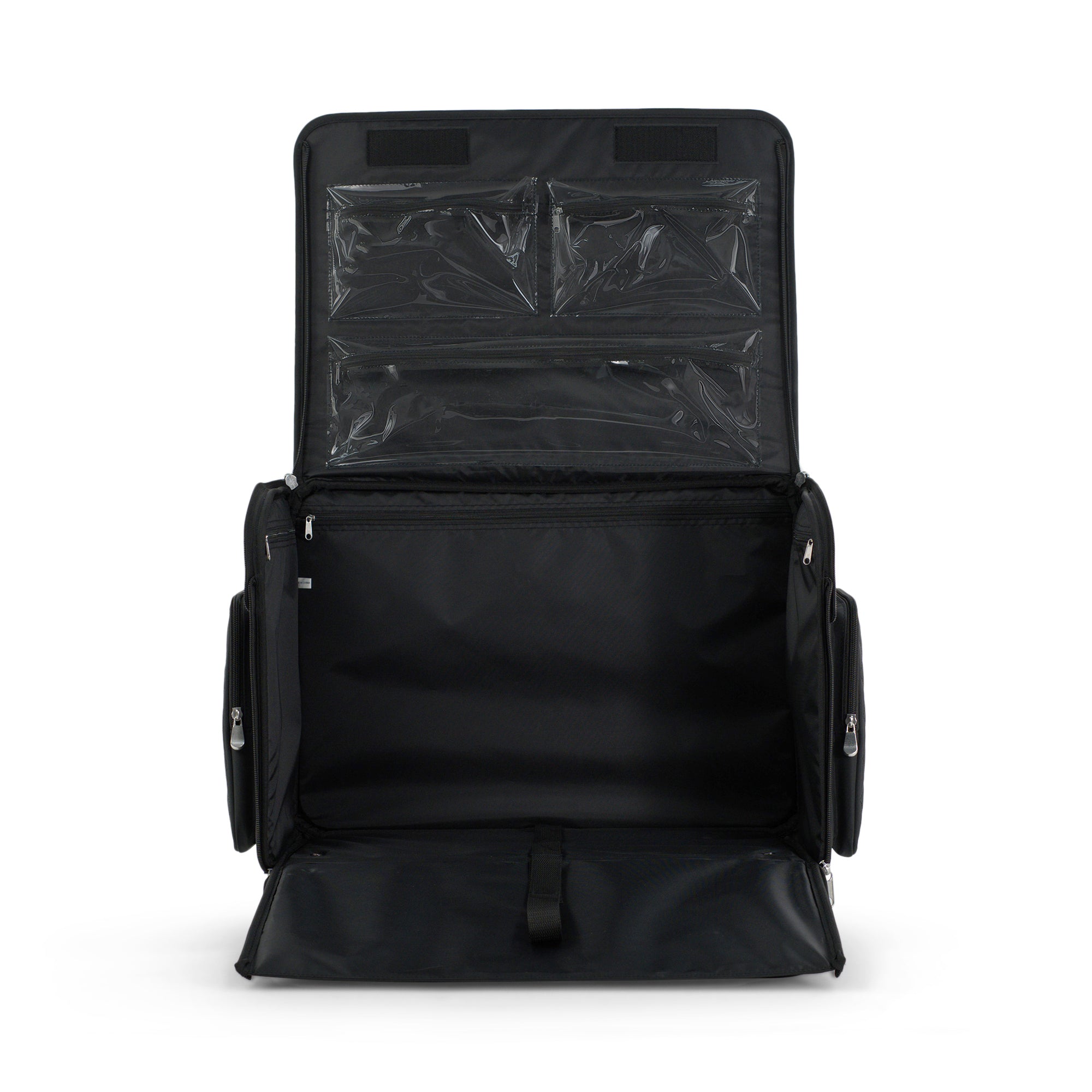 Everything Mary XL Rolling Sewing Machine Case with Wheels in Black Quilted – Sewing Machine Tote Bag for Travel, Classes & Quilting