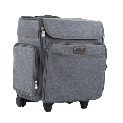 Collapsible Rolling Scrapbook & Featherweight Case, Heather