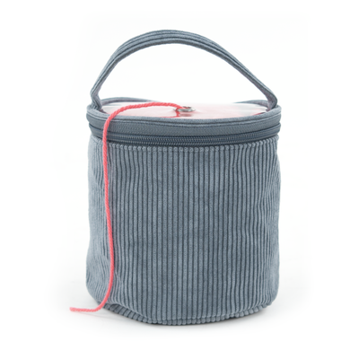 Everything Mary Yarn Caddy – Single Compartment Yarn Storage Tote – Portable Organizer for Knitting & Crochet Skeins – Lightweight & Durable Yarn Bag