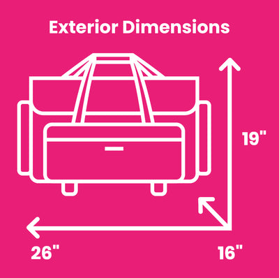 Everything Mary XXL 4 Wheel Collapsible Rolling Sewing Machine Storage Case, Grey Quilted