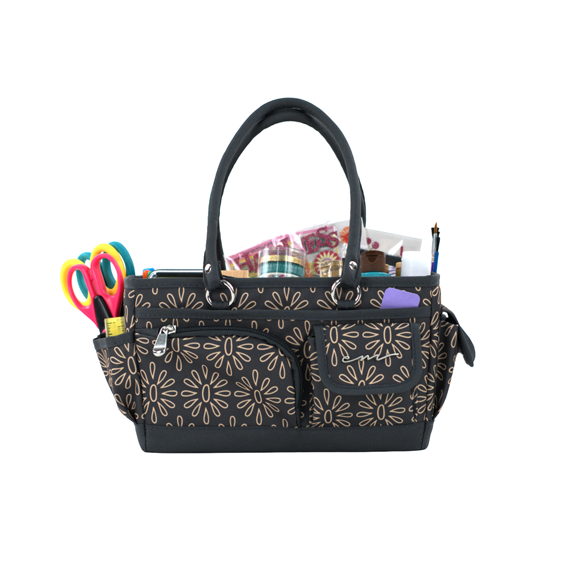 Everything Mary Store N Tote | Tan Floral