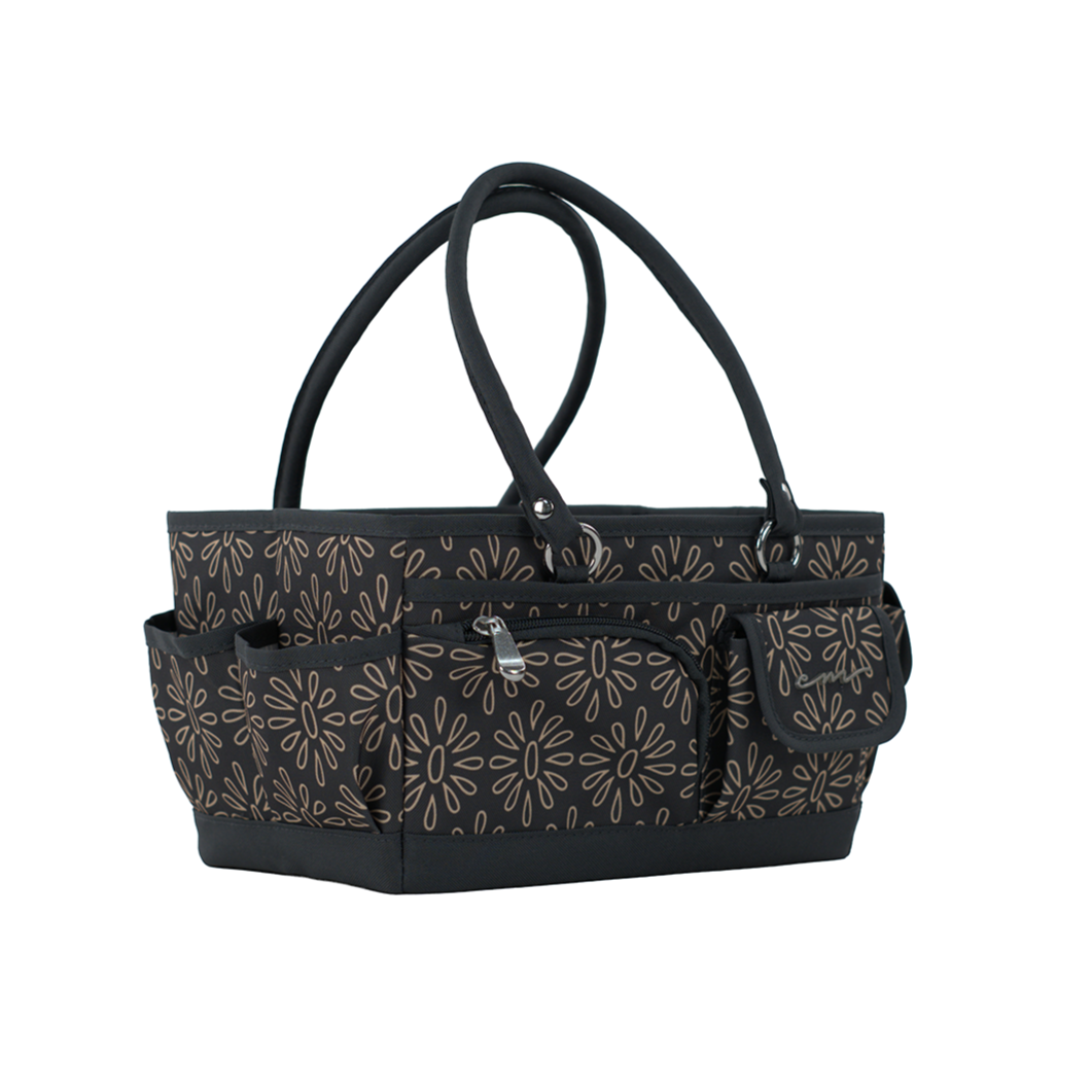 Everything Mary Store N Tote | Tan Floral