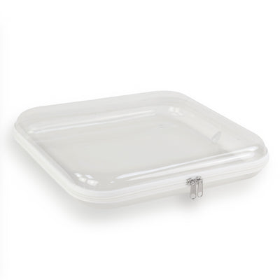 Everything Mary 12x12 Clear Bubble Case – Scrapbook Paper Storage & Portable Craft Project Organizer