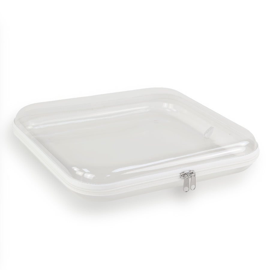 Everything Mary 12x12 Clear Bubble Case – Scrapbook Paper Storage & Portable Craft Project Organizer