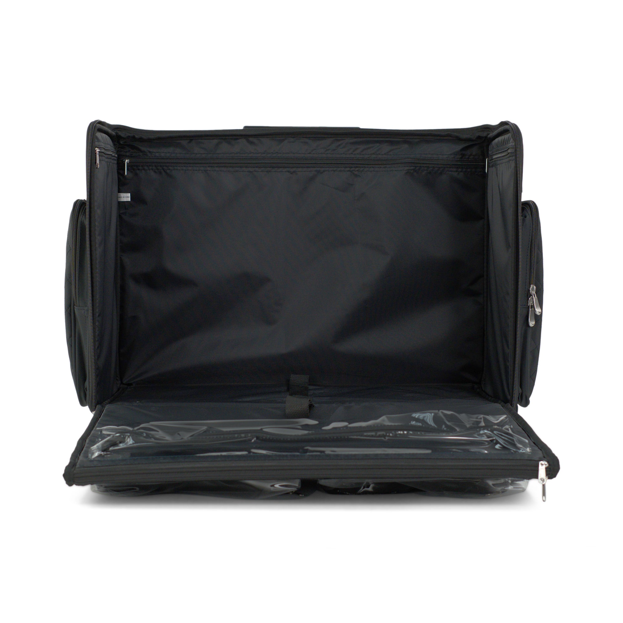 Everything Mary XL Rolling Sewing Machine Case with Wheels in Black Quilted – Sewing Machine Tote Bag for Travel, Classes & Quilting