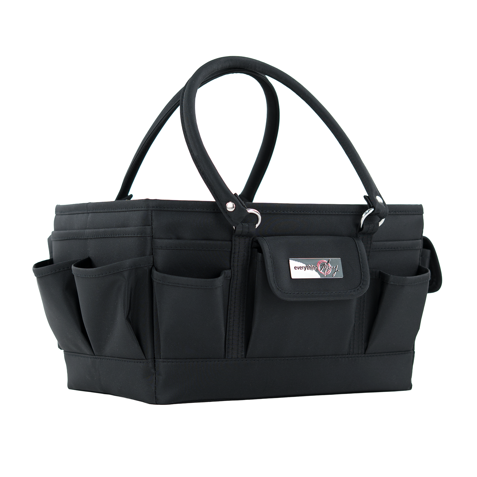 Everything Mary Deluxe Store & Tote Craft Organizer, Black