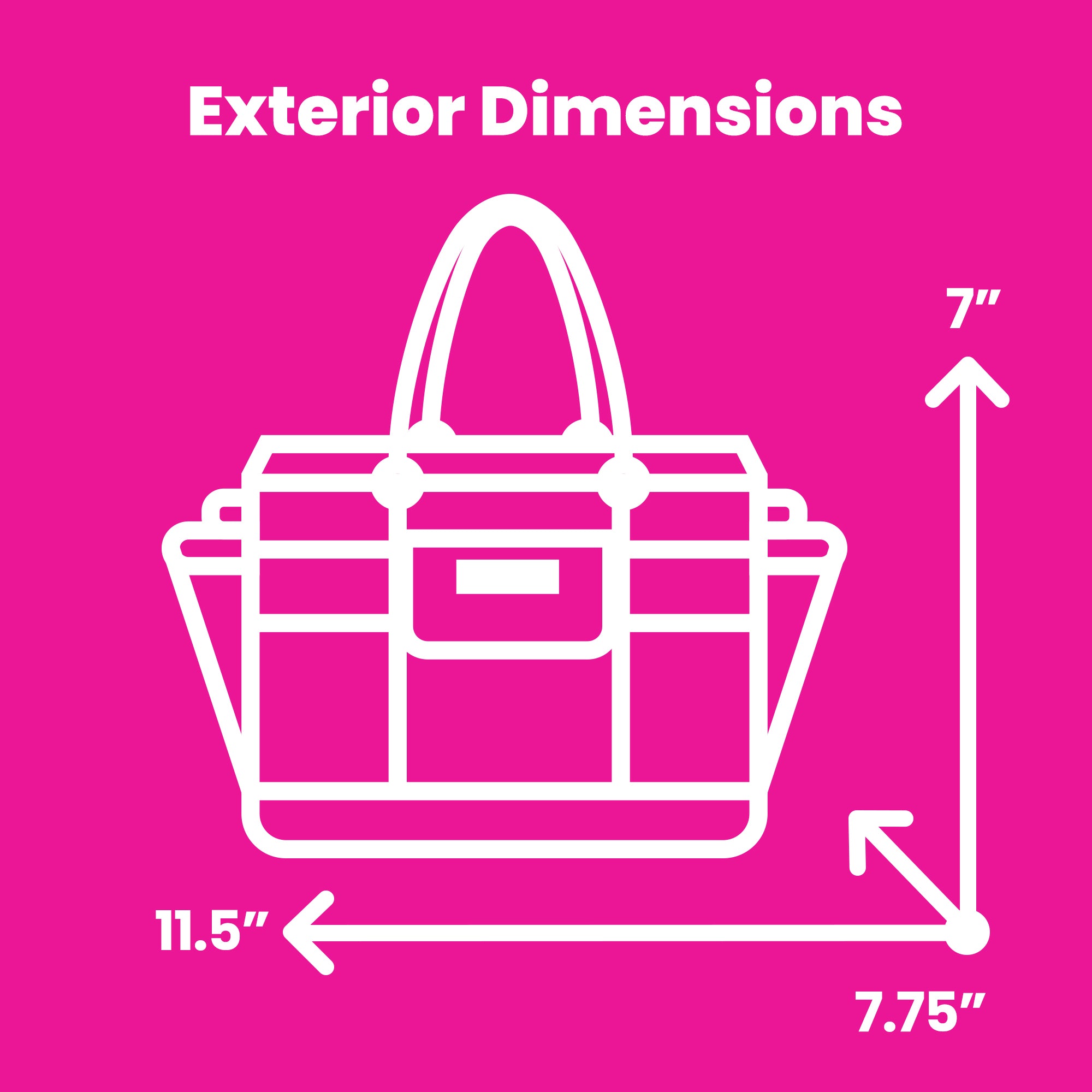 Everything Mary Deluxe Store & Tote Craft Organizer, Black