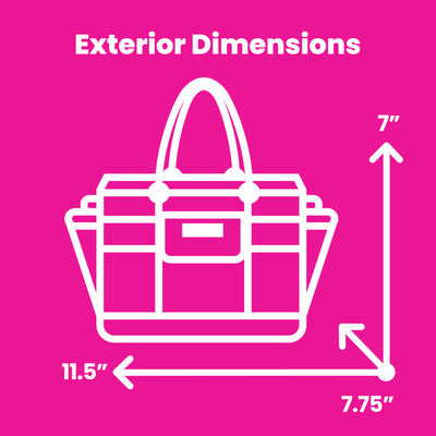 Deluxe Store & Tote Craft Organizer, Black