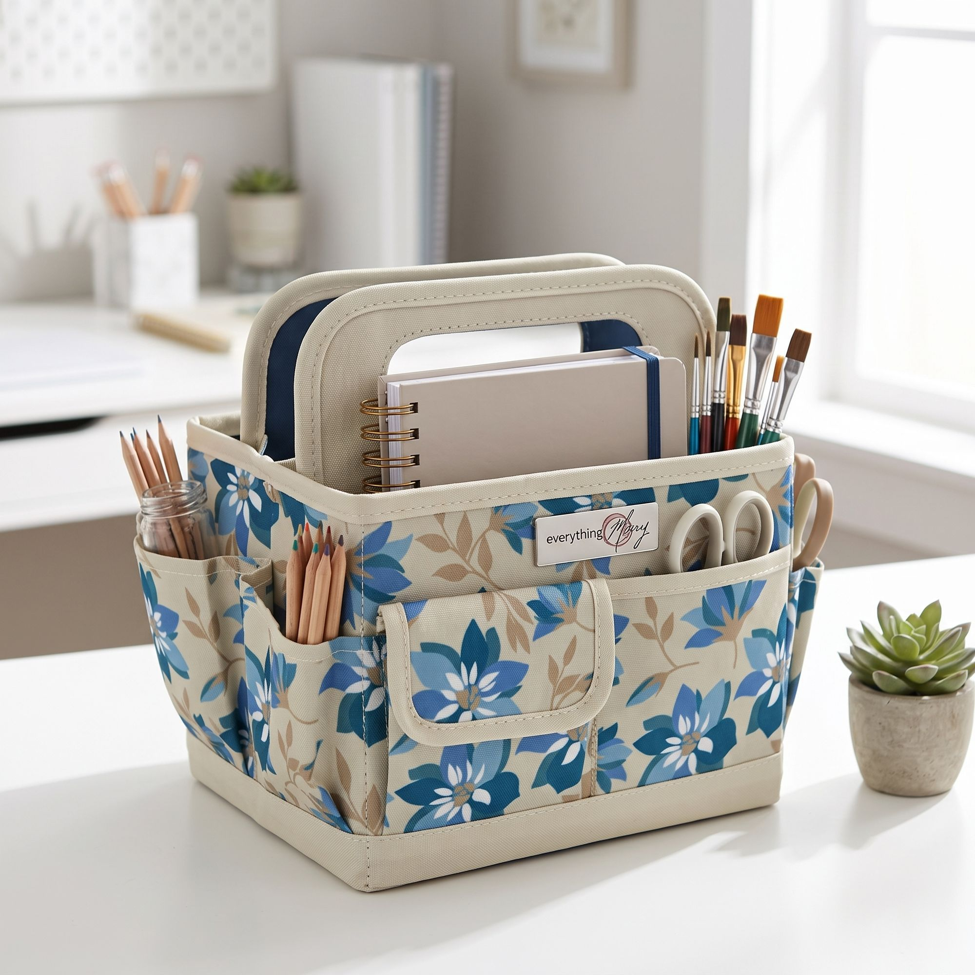 Everything Mary Collapsible Desktop Tote