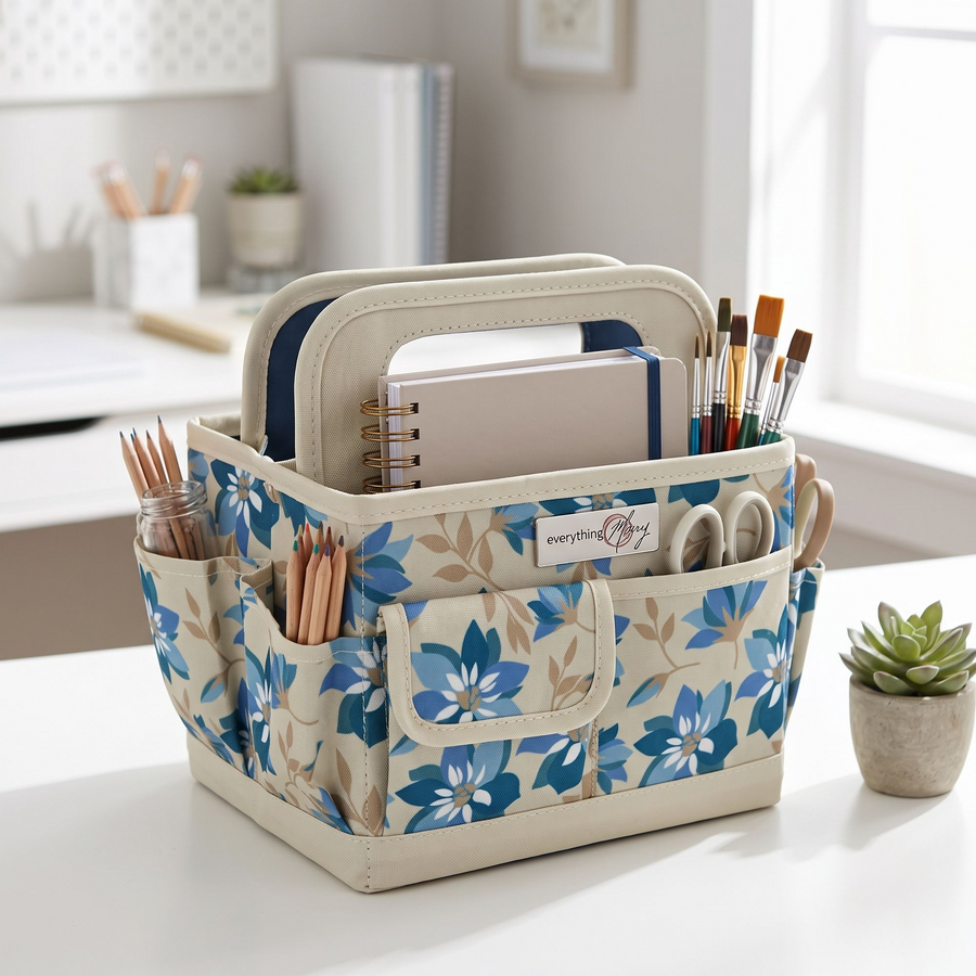 Everything Mary Collapsible Desktop Tote