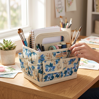Everything Mary Collapsible Desktop Tote