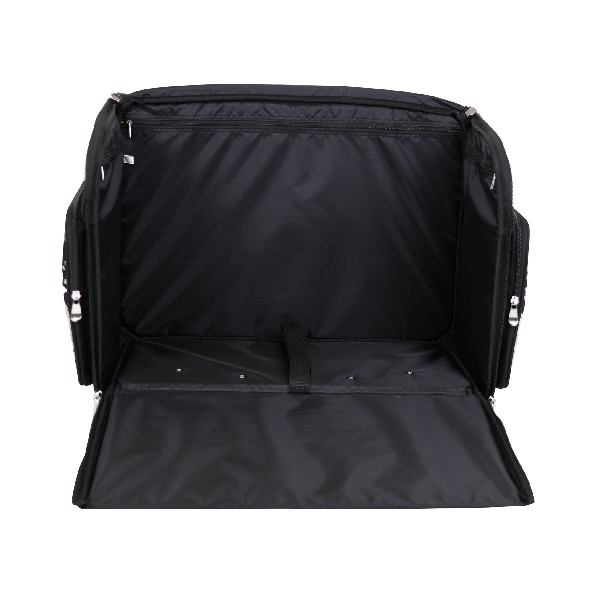 Everything Mary XL 4 Wheel Collapsible Rolling Sewing Machine Storage Case, Artistic Floral