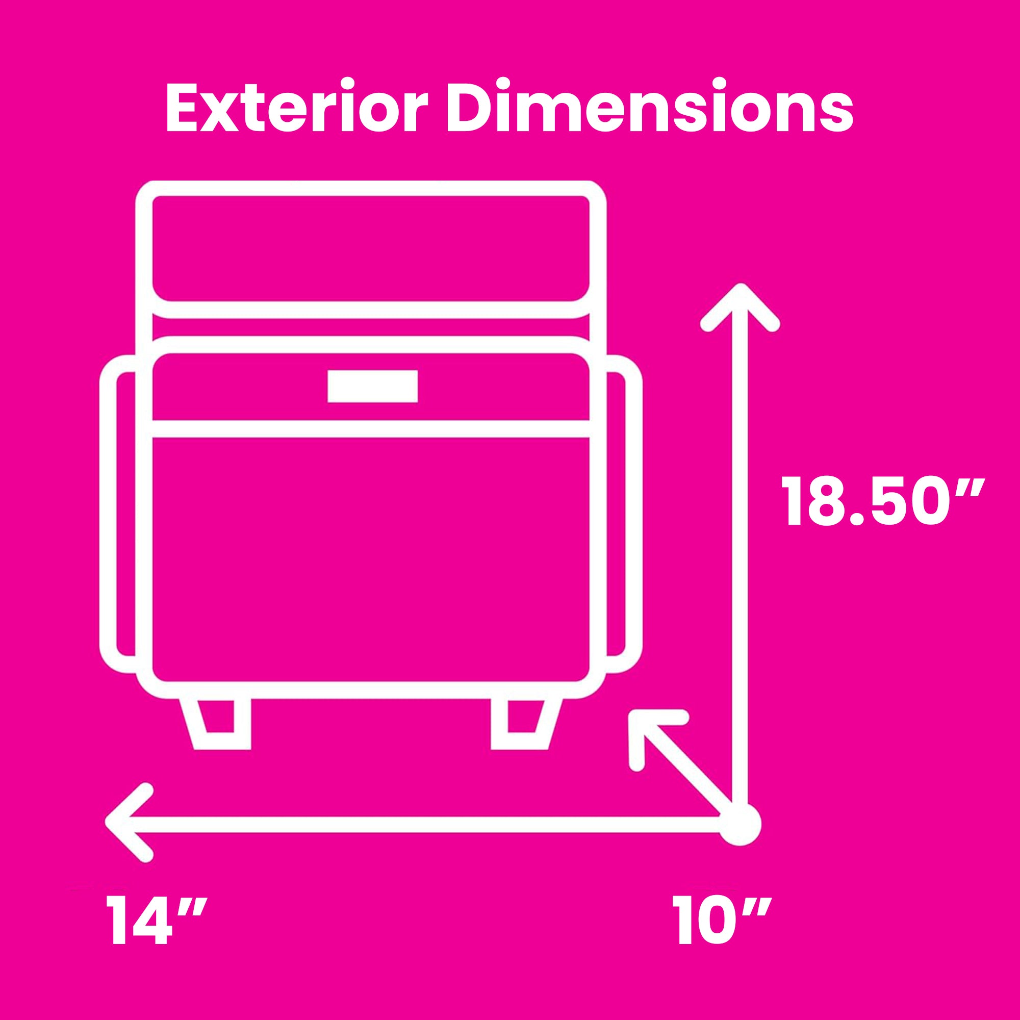 Multi-Compartment Teacher Rolling Tote, Grey & White