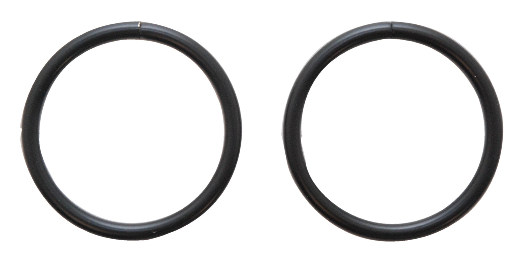 ARRICRAFT 24 Pack Multi-Purpose Metal D-Rings , 6 Styles Semi-Circular D  Ring 0.3 Inch