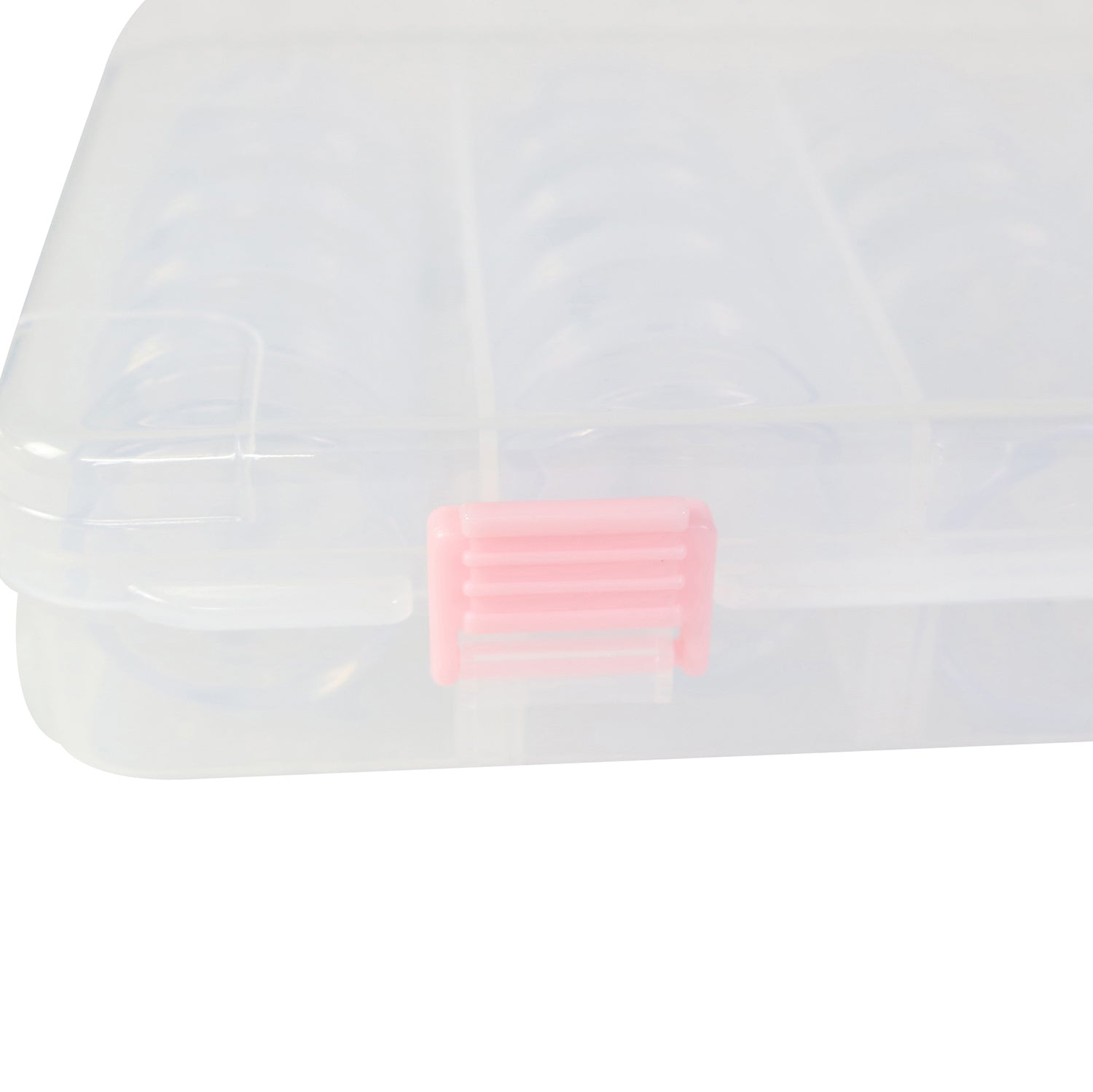 Everything Mary 8 x 5.5 Plastic Bead Case With 12 Jars & Lids