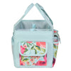 Craft Store & Tote Craft Organizer, Teal & Floral