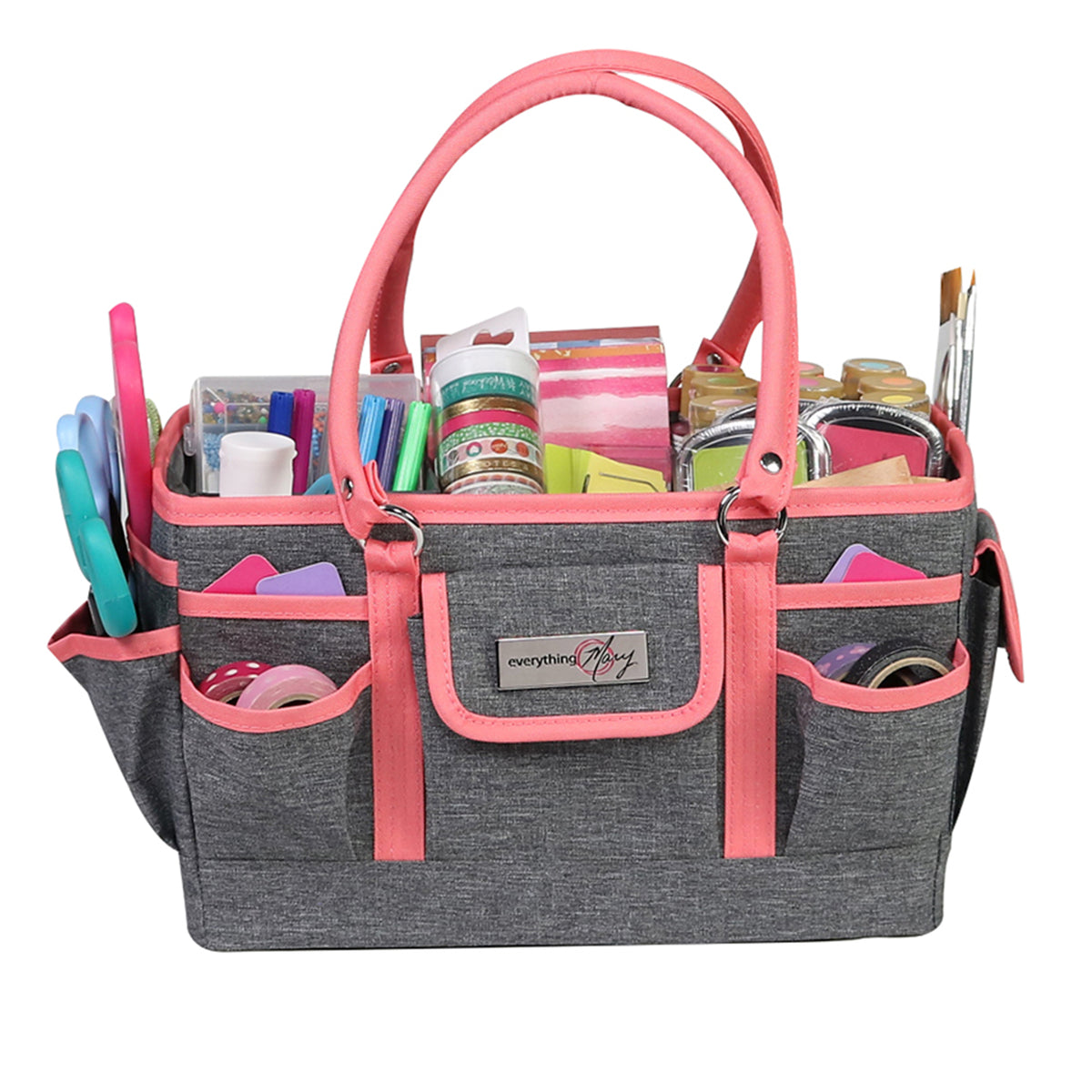 Everything Mary Craft Bag Organizer Tote, Color – Storage Art Caddy for ...