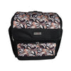 Deluxe Collapsible Rolling Scrapbook Case, Brown & Floral