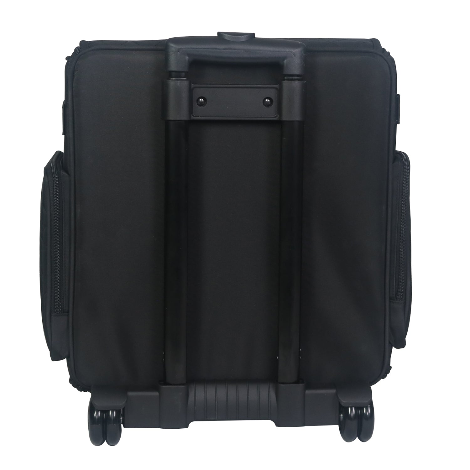 Collapsible Rolling Scrapbook & Featherweight Case, Black Quilted