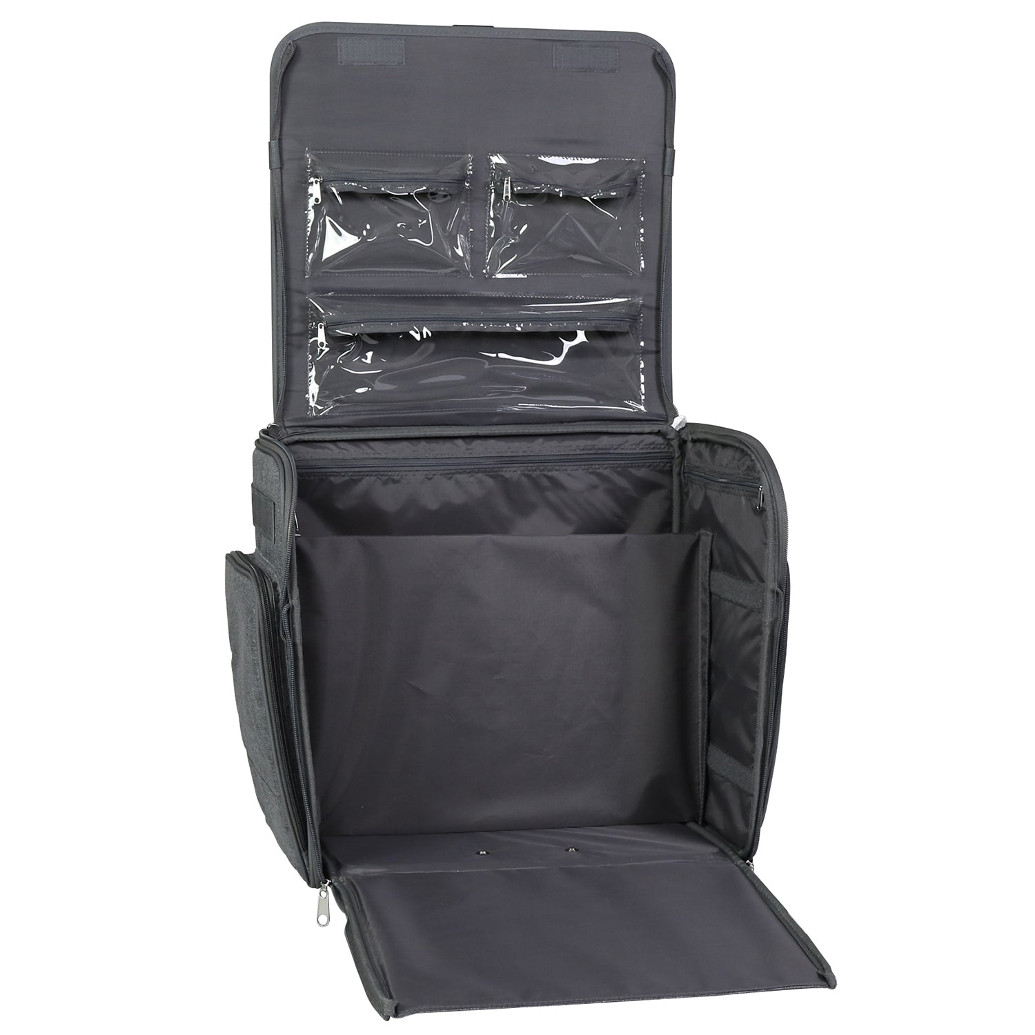 Deluxe Collapsible Rolling Scrapbook Case, Heather