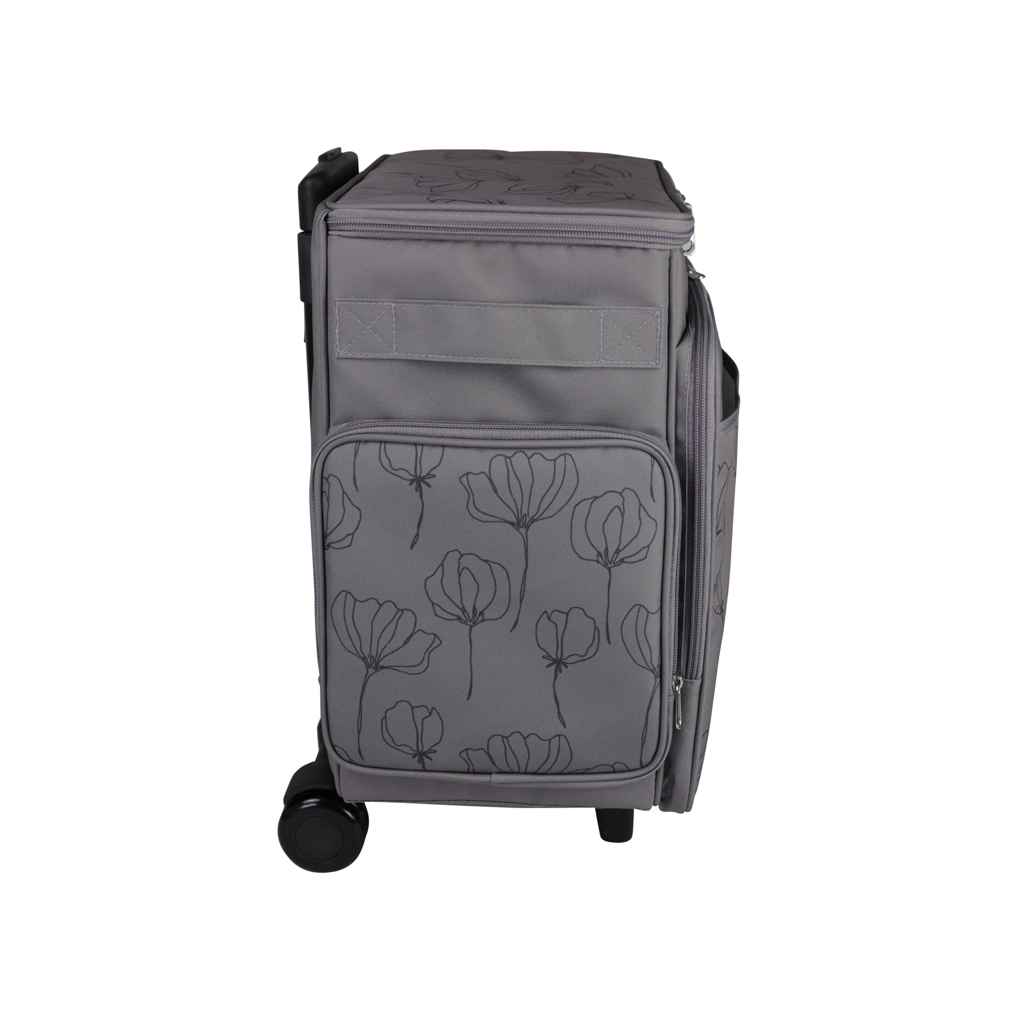 everything Mary - Rolling Craft Bag - Grey/Purple
