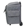 Rolling Sewing Tote, Grey Heather