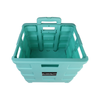 Collapsible Plastic Rolling Craft Cart, Green