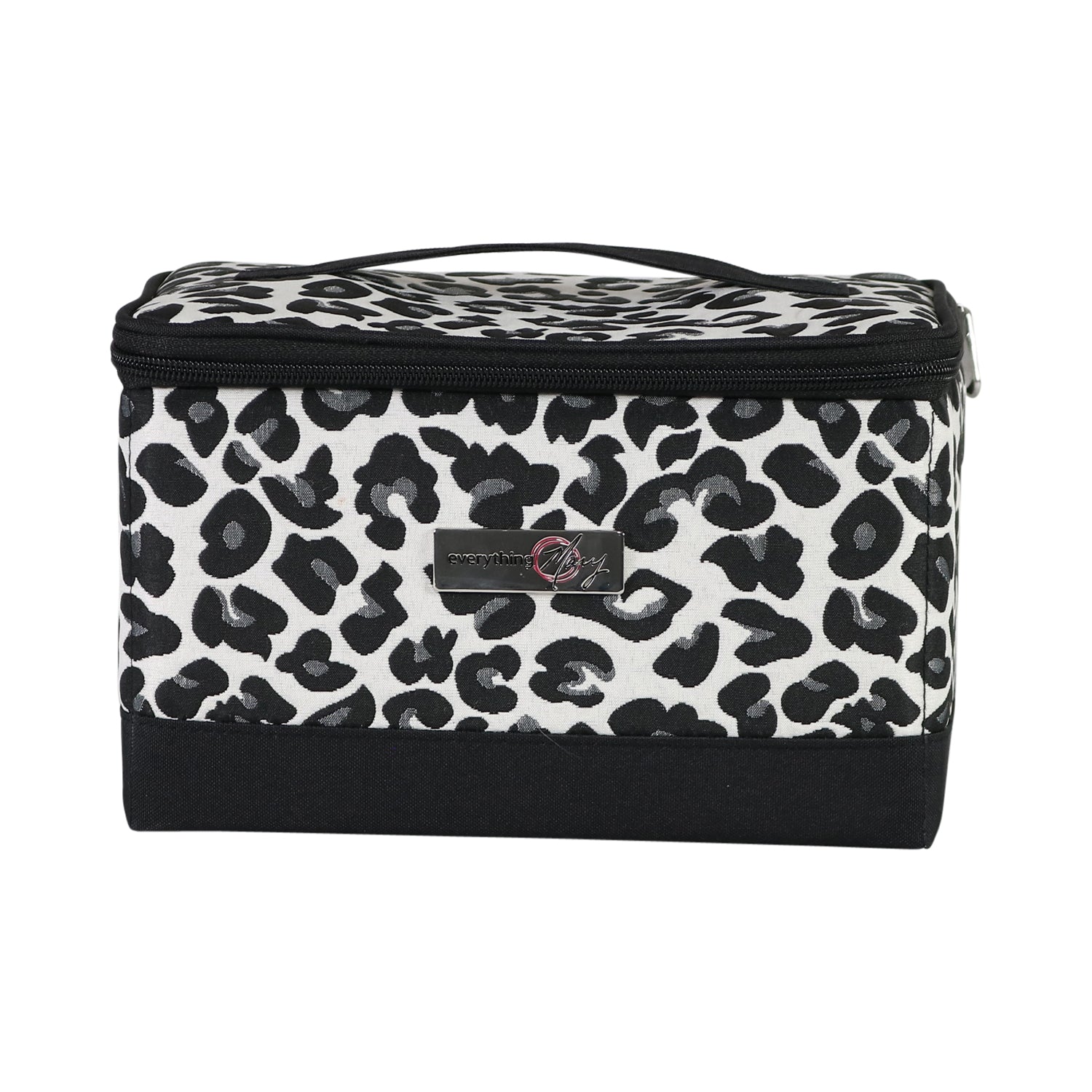 Collapsible Sewing Kit Organizer Box, Cheetah