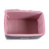 Collapsible Sewing Kit Organizer Box, Pink & Grey