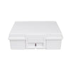 4" x 6" Photo Storage Box, White - 16 Inner Organizer Cases