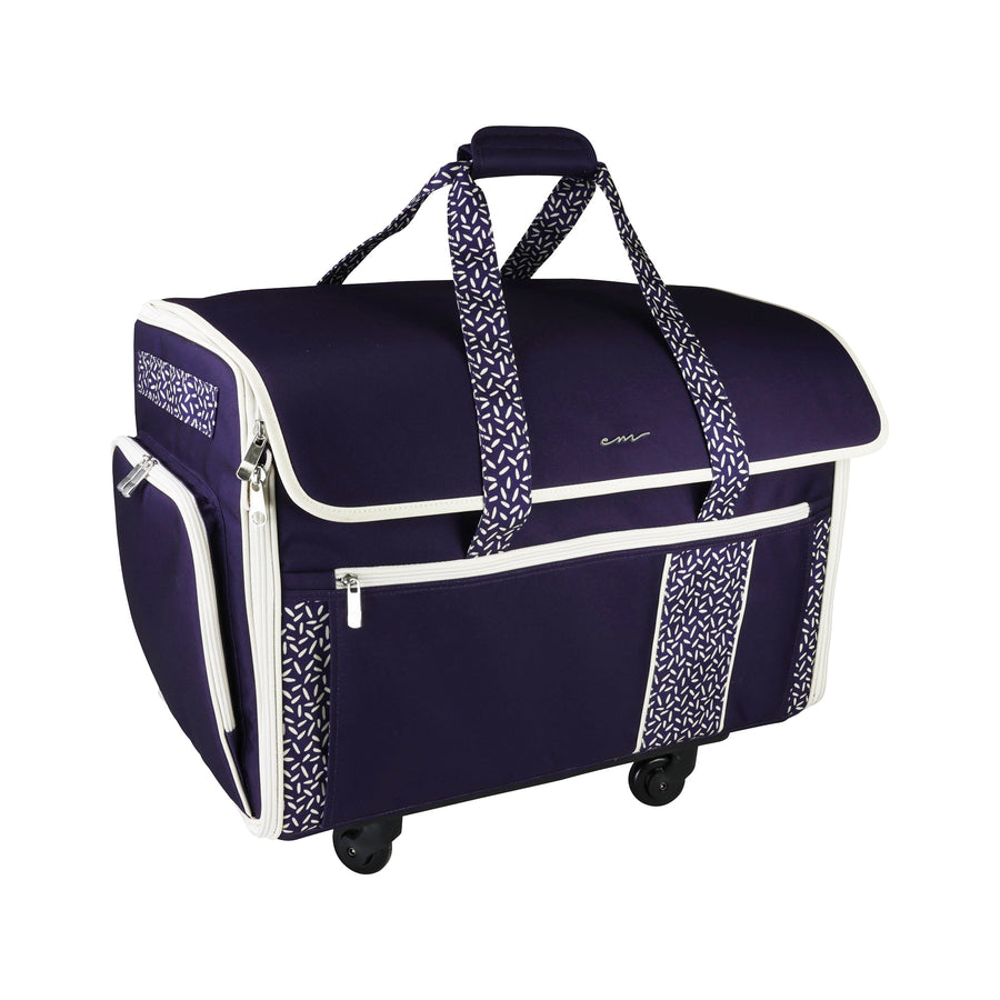 Everything Mary XL Rolling Sewing Machine Tote | Purple Pill
