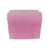 Stackable Storage Container, Pink - 30 Compartments