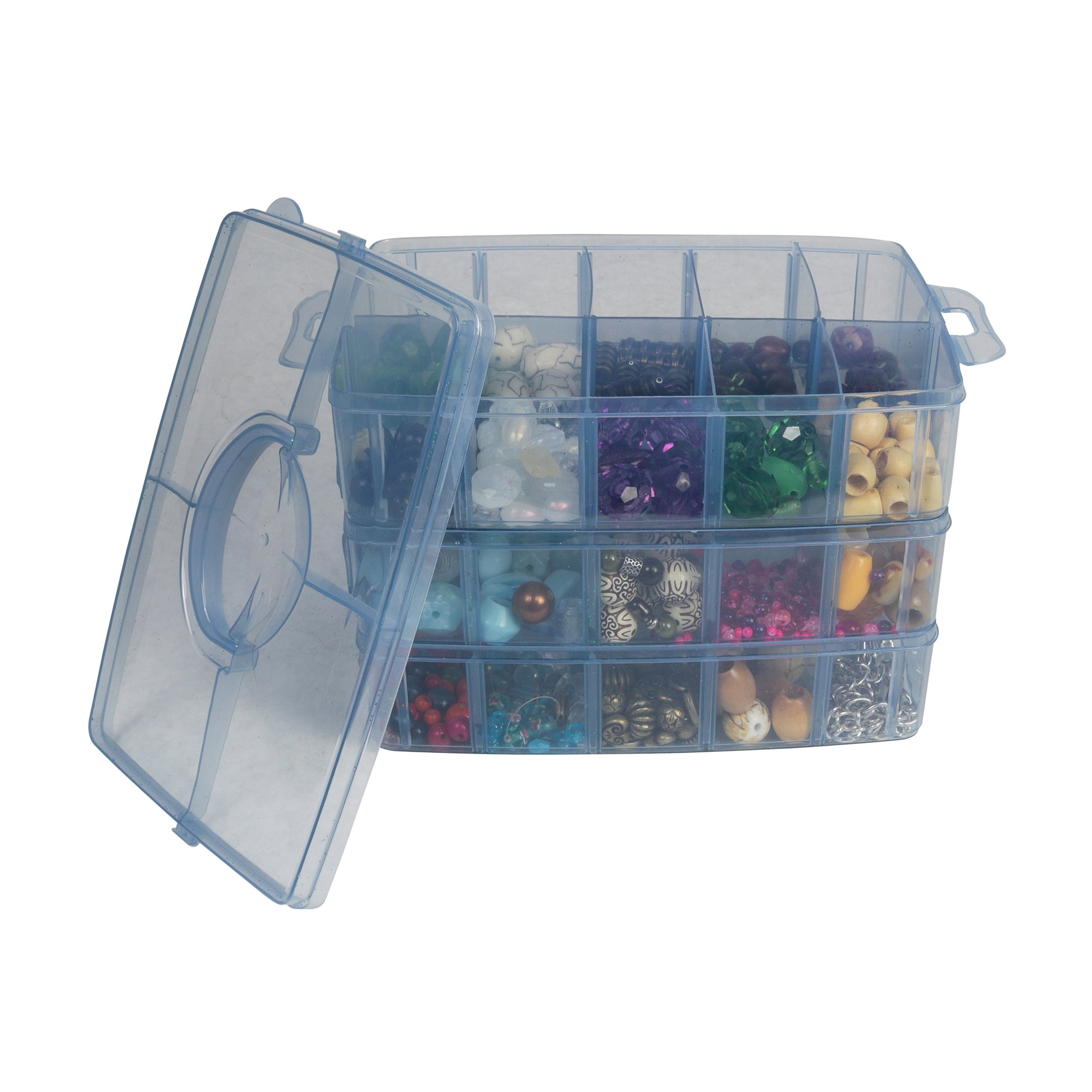 Gray Plastic Storage Containers at