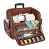 Deluxe Rolling Sewing Case, Cheetah