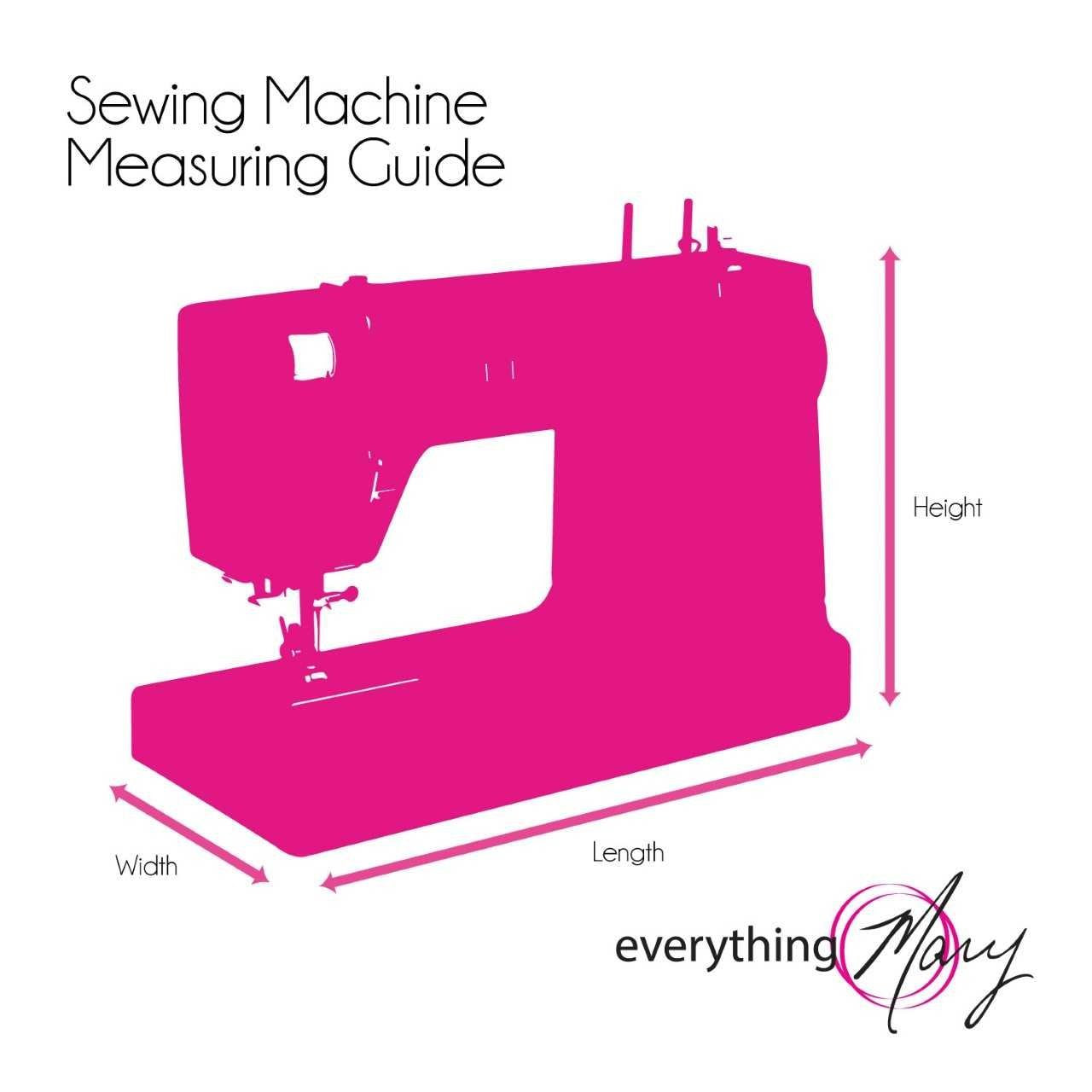 Collapsible Rolling Sewing Machine Case, Black Polka Dot