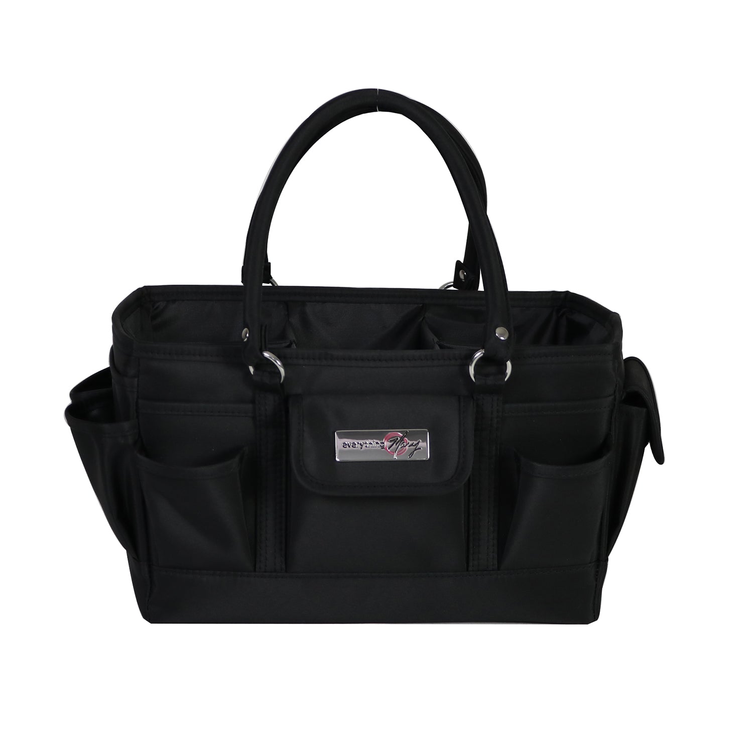 Everything Mary Deluxe Store & Tote Craft Organizer, Black