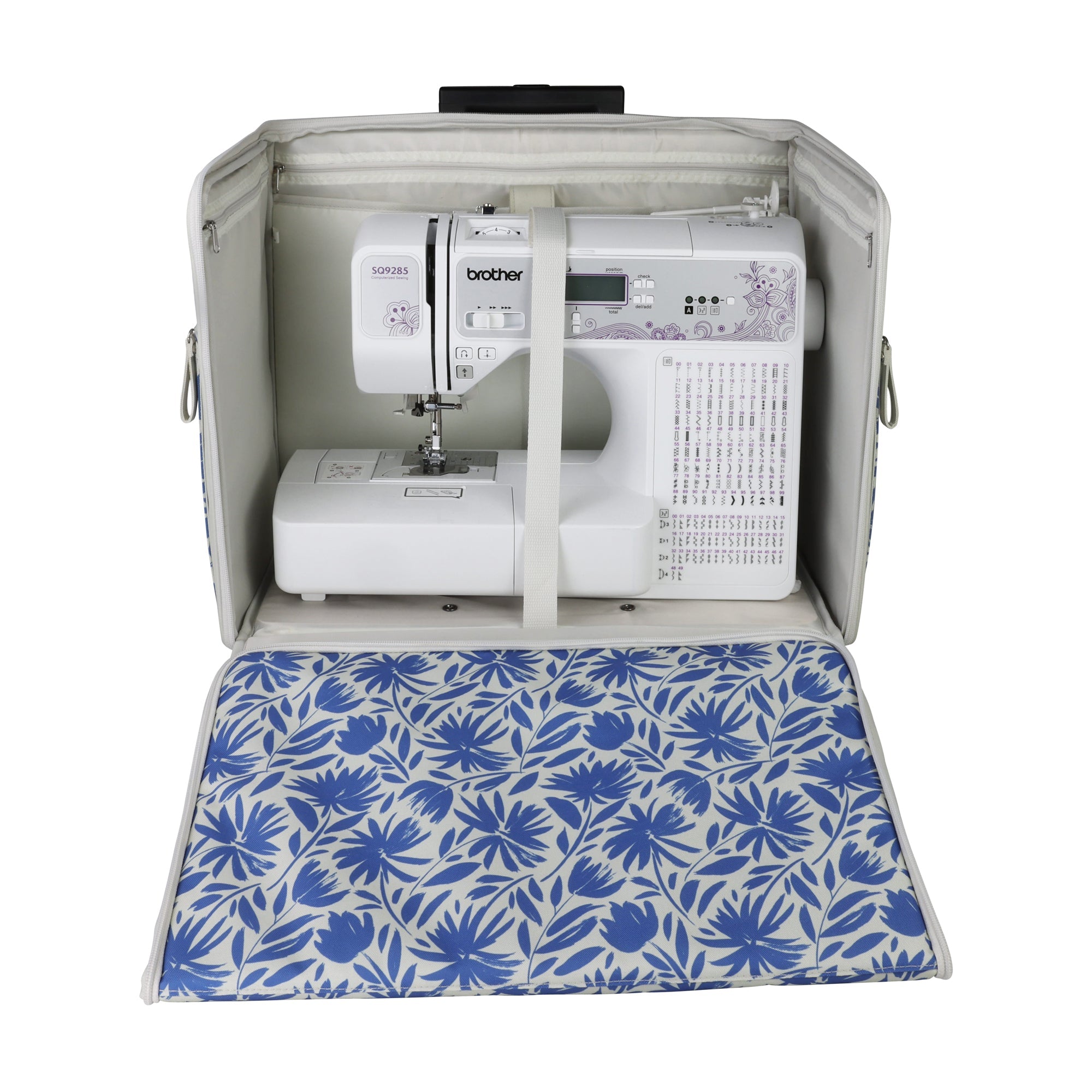 Sewing Machine Rolling Tote