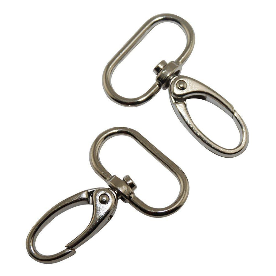 Large Swivel Clasps, Silver
